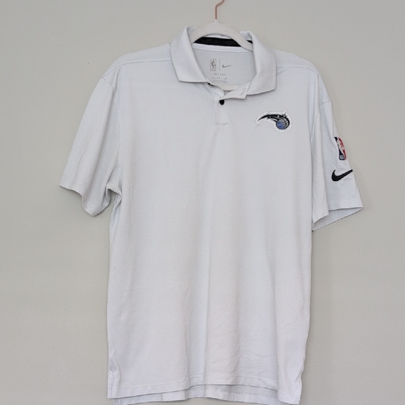 Nike Dri Fit Orlando Magic NBA Men's Polo Shirt Size Medium - Picture 1 of 8